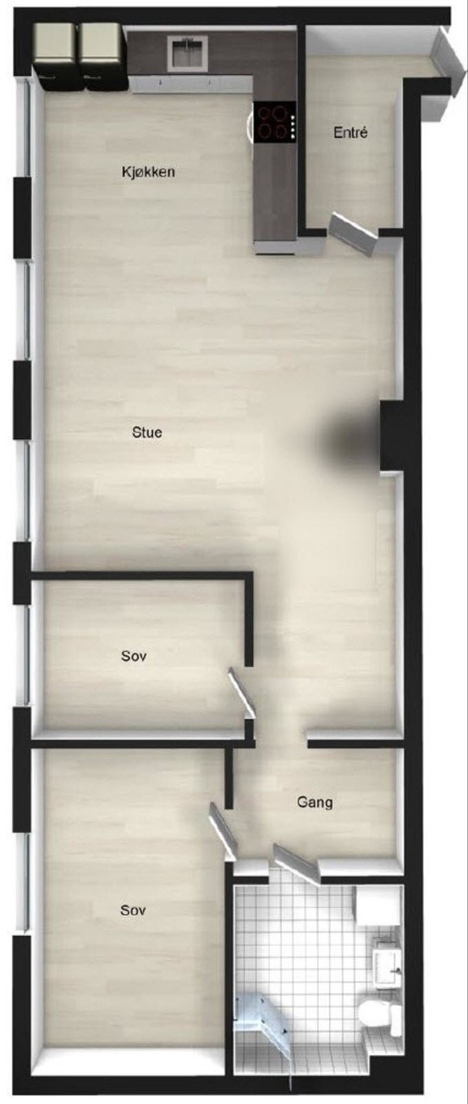 Planløsning Galleribilde