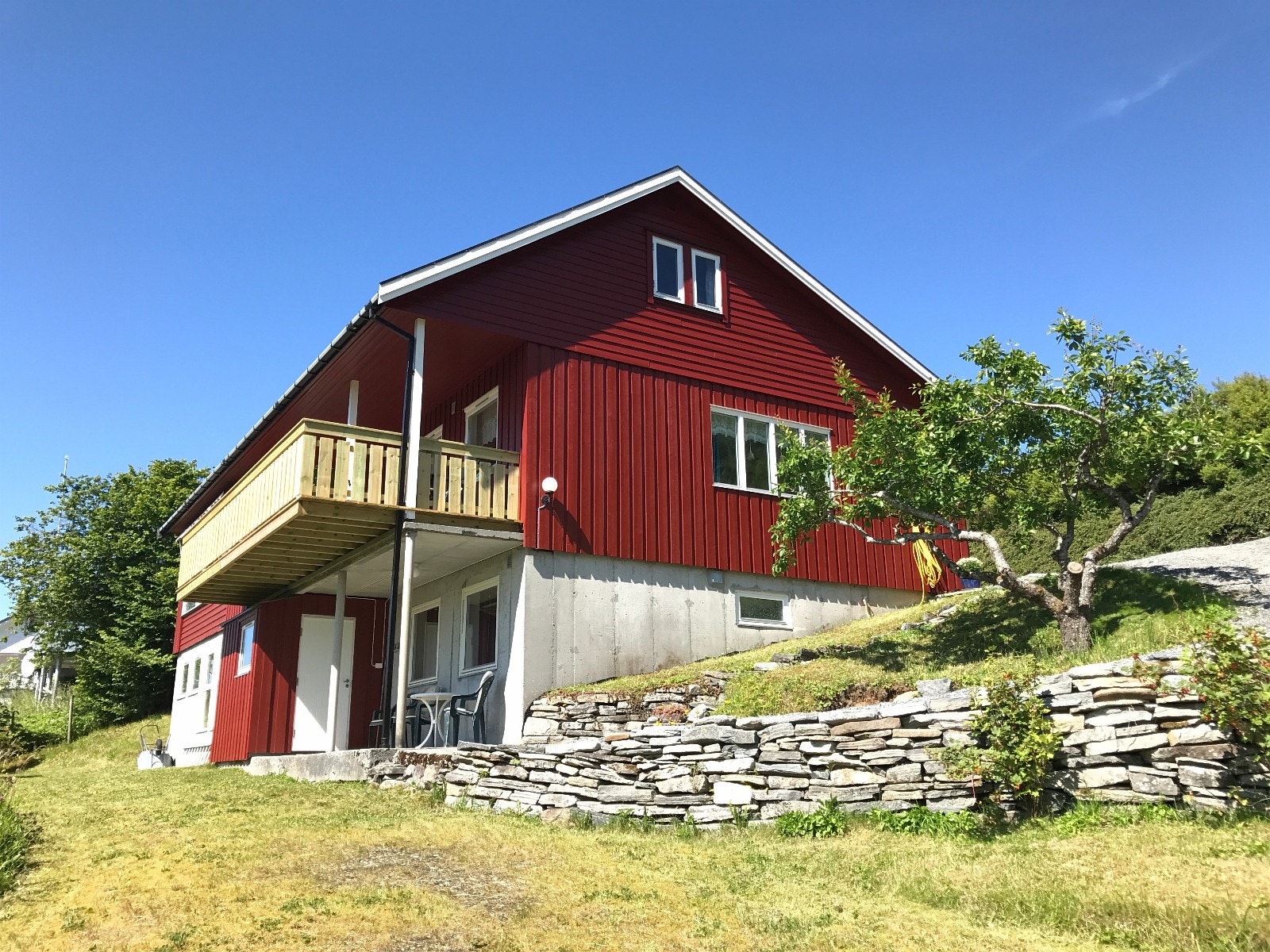 Fint uteareal Galleribilde