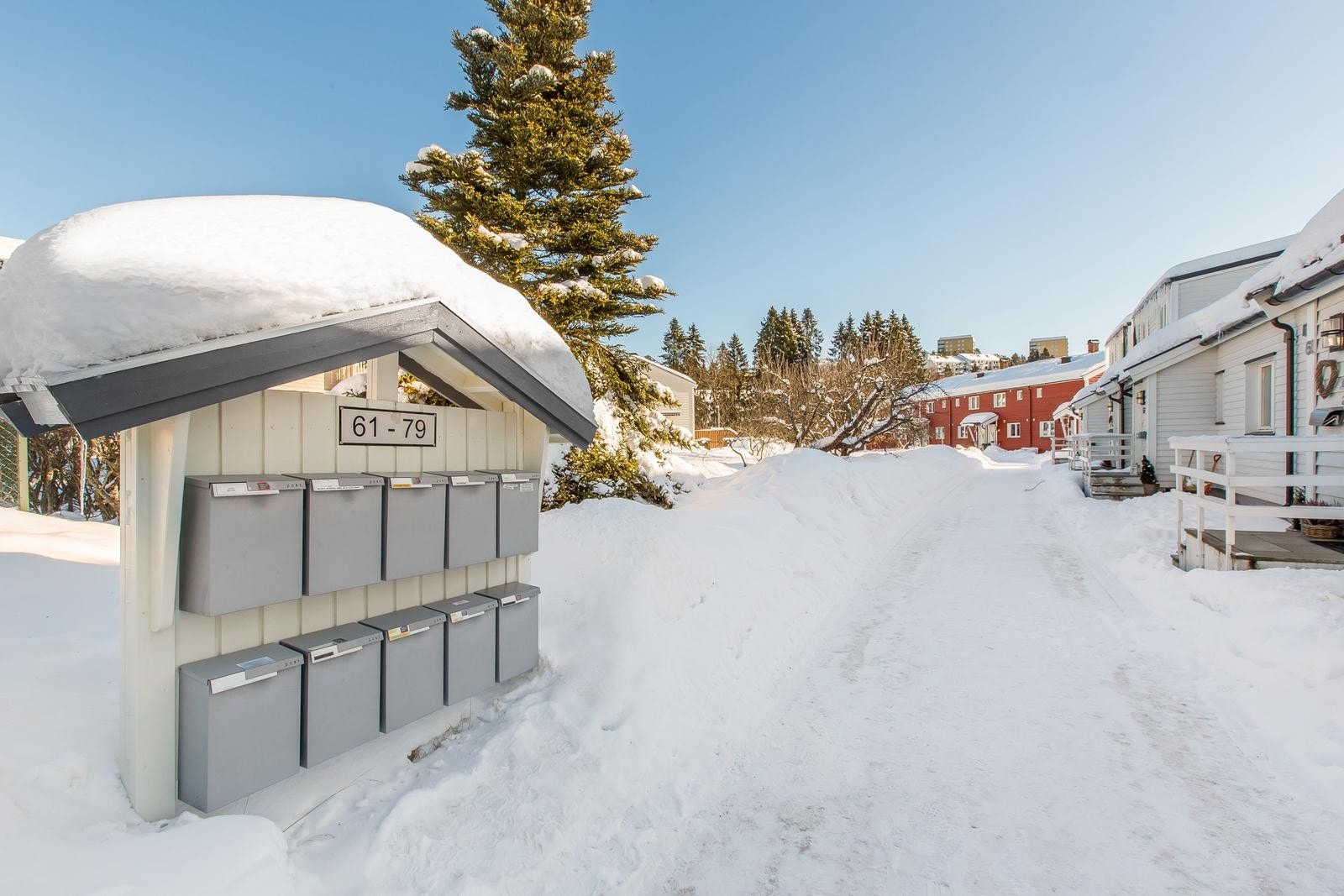 Vinteridyll. Galleribilde