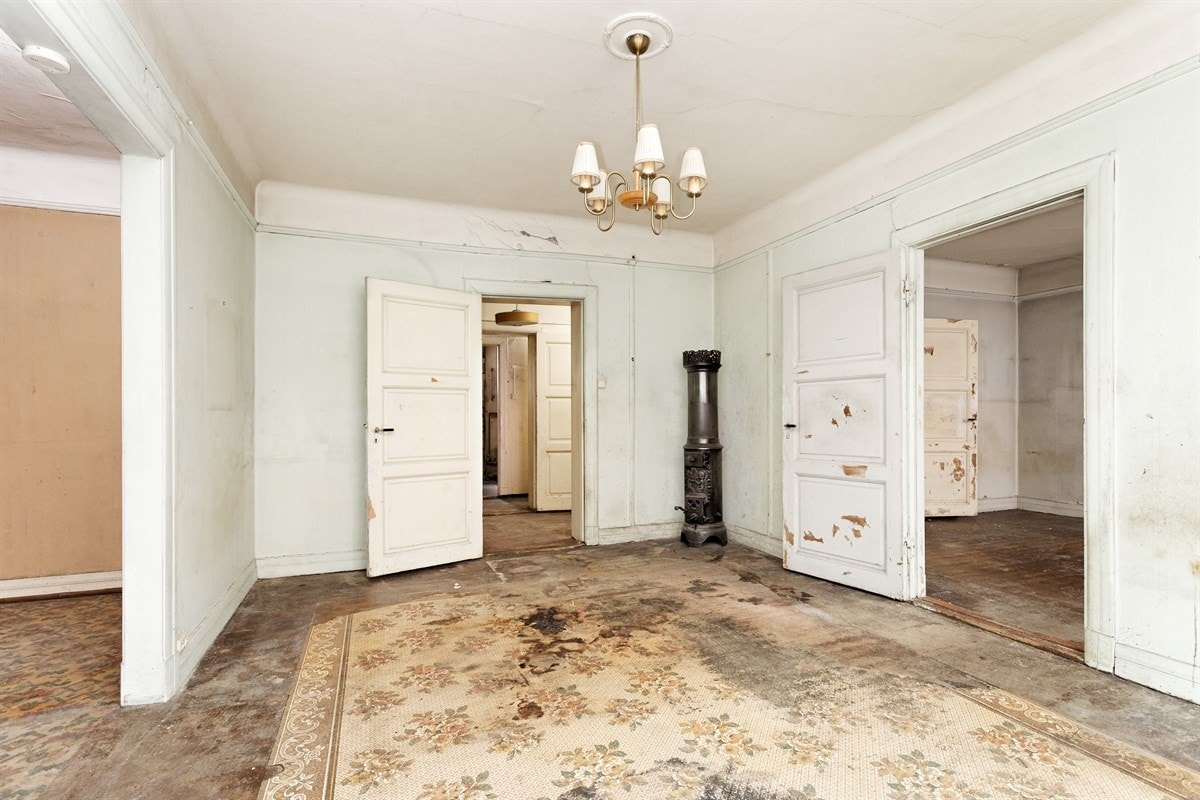 Medfølgende ildstedet Galleribilde