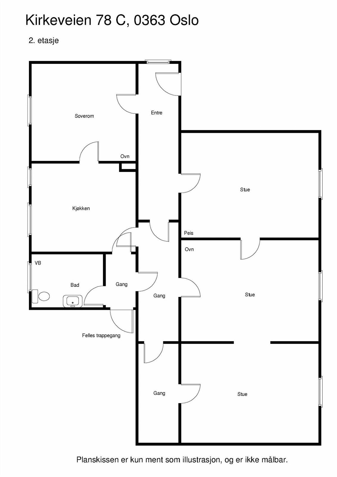 Dagen planløsning Galleribilde