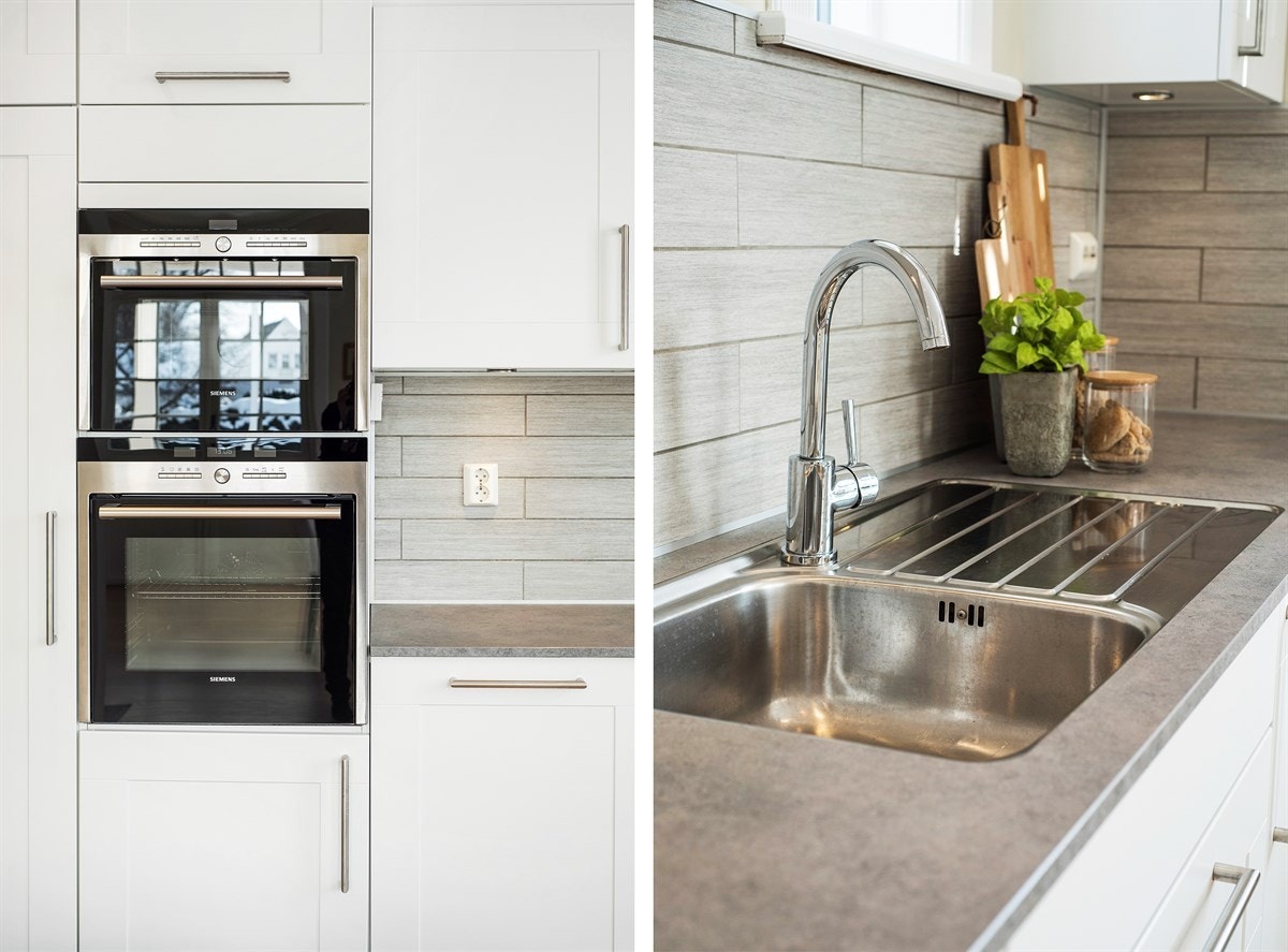 Detaljbilde fra kjøkken Galleribilde