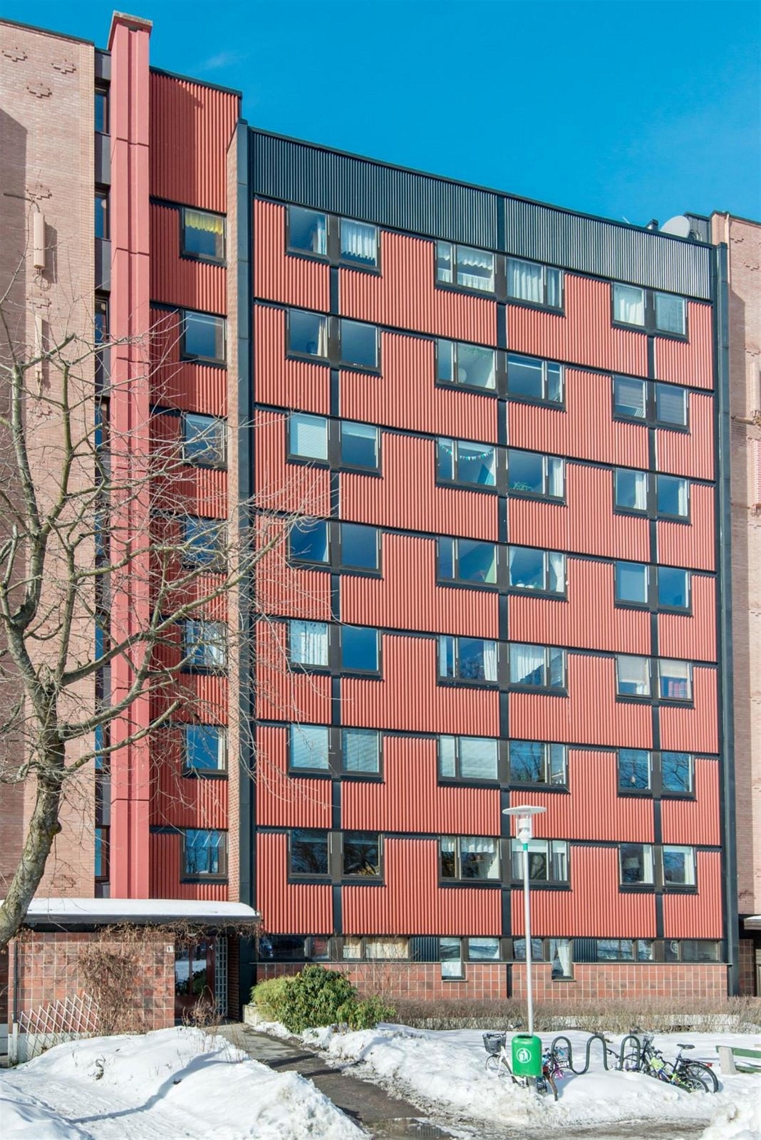 Inngangspartiet i Åsengata 8 B. Galleribilde