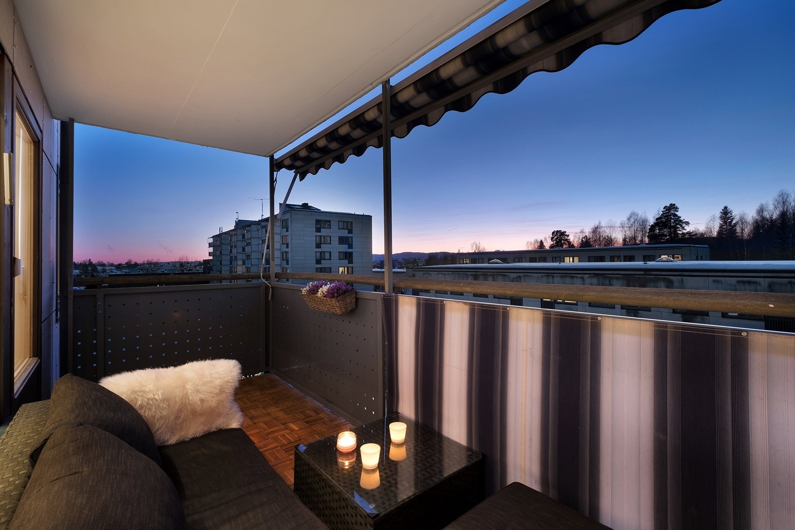 Stemningsbilde kveld Galleribilde