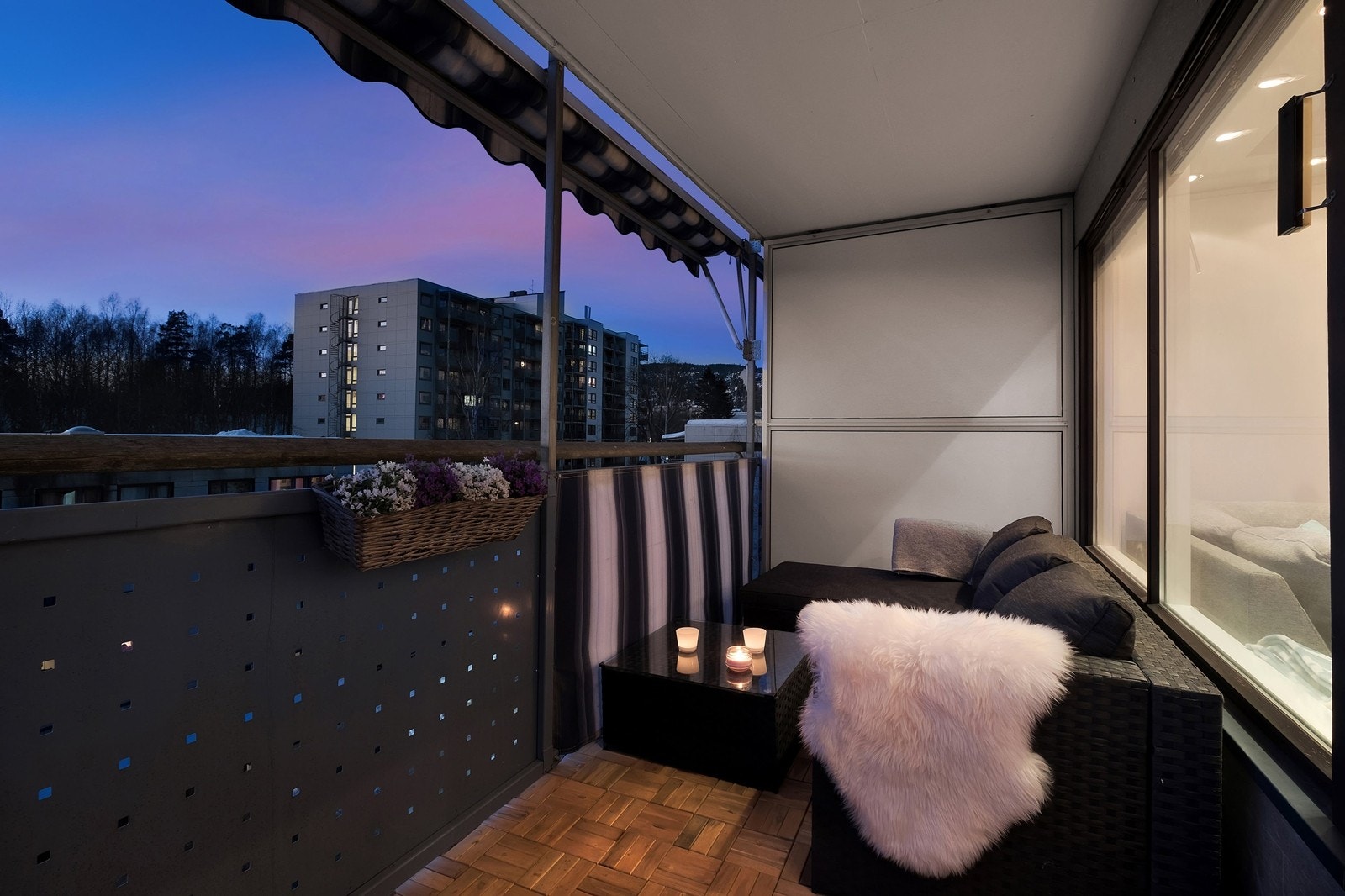 Stemningsbilde kveld Galleribilde