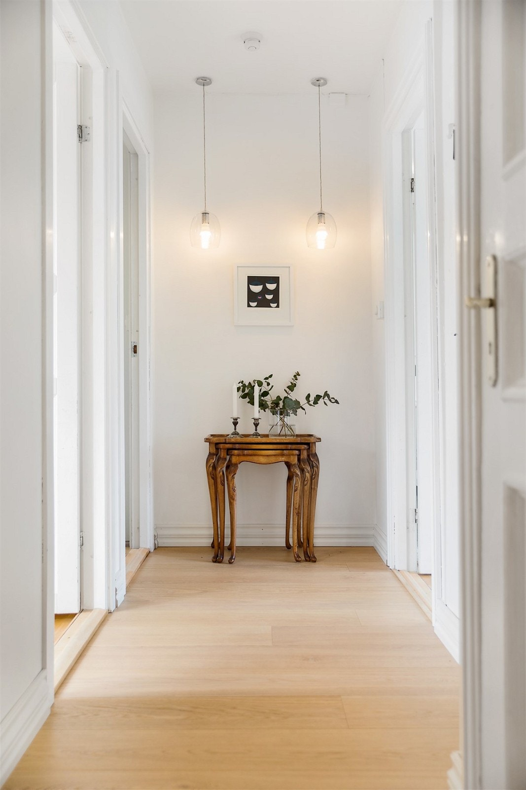 I denne etasjen finner man boligens resterende tre soverom, badet og takterrassen Galleribilde