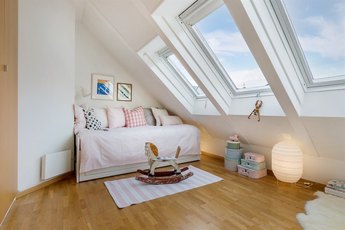 Sjarmerende barnesoverom Galleribilde