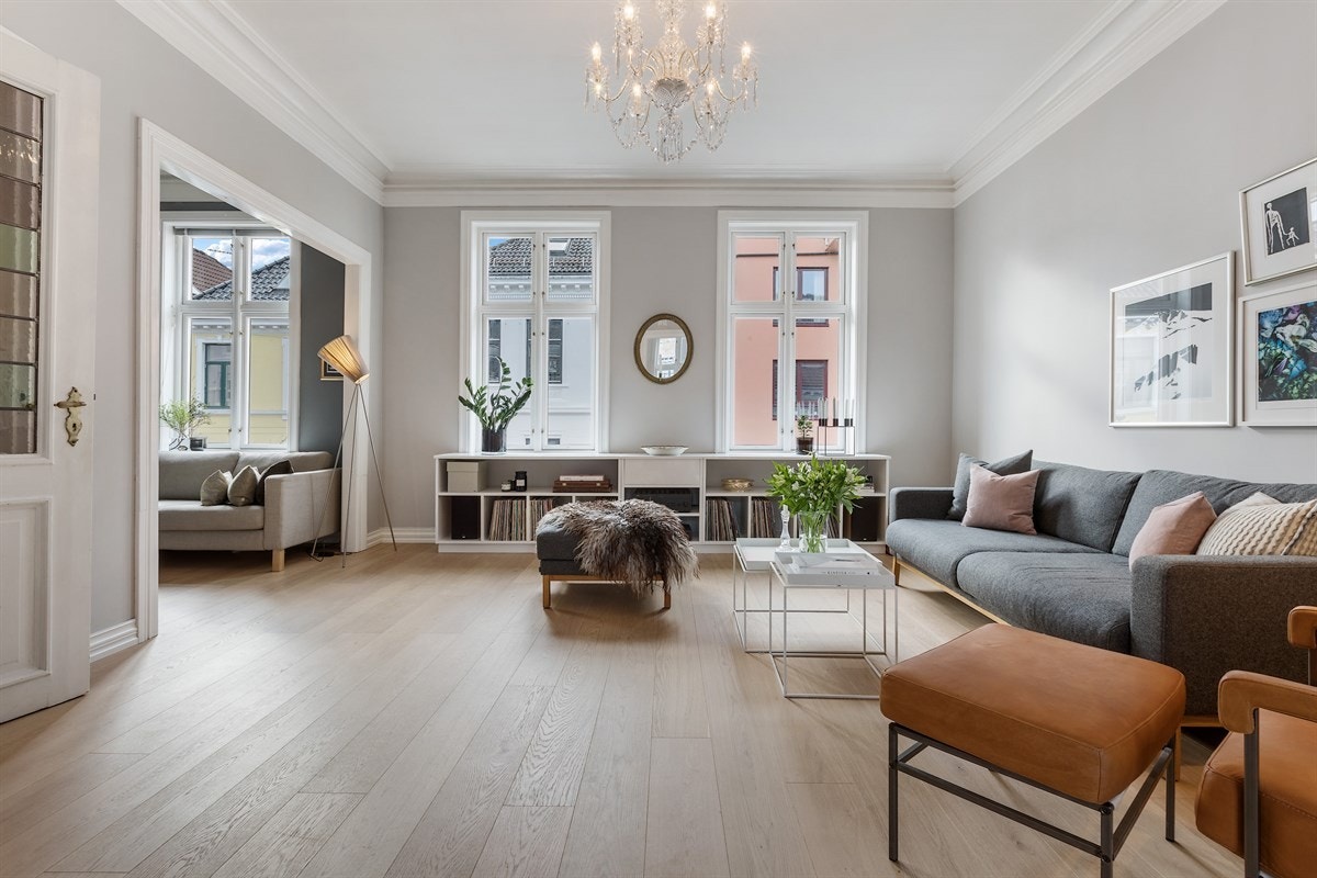 Velkommen til en sjeldent flott leilighet - presentert av PrivatMegleren v/ Birgithe S. Vikebø Galleribilde