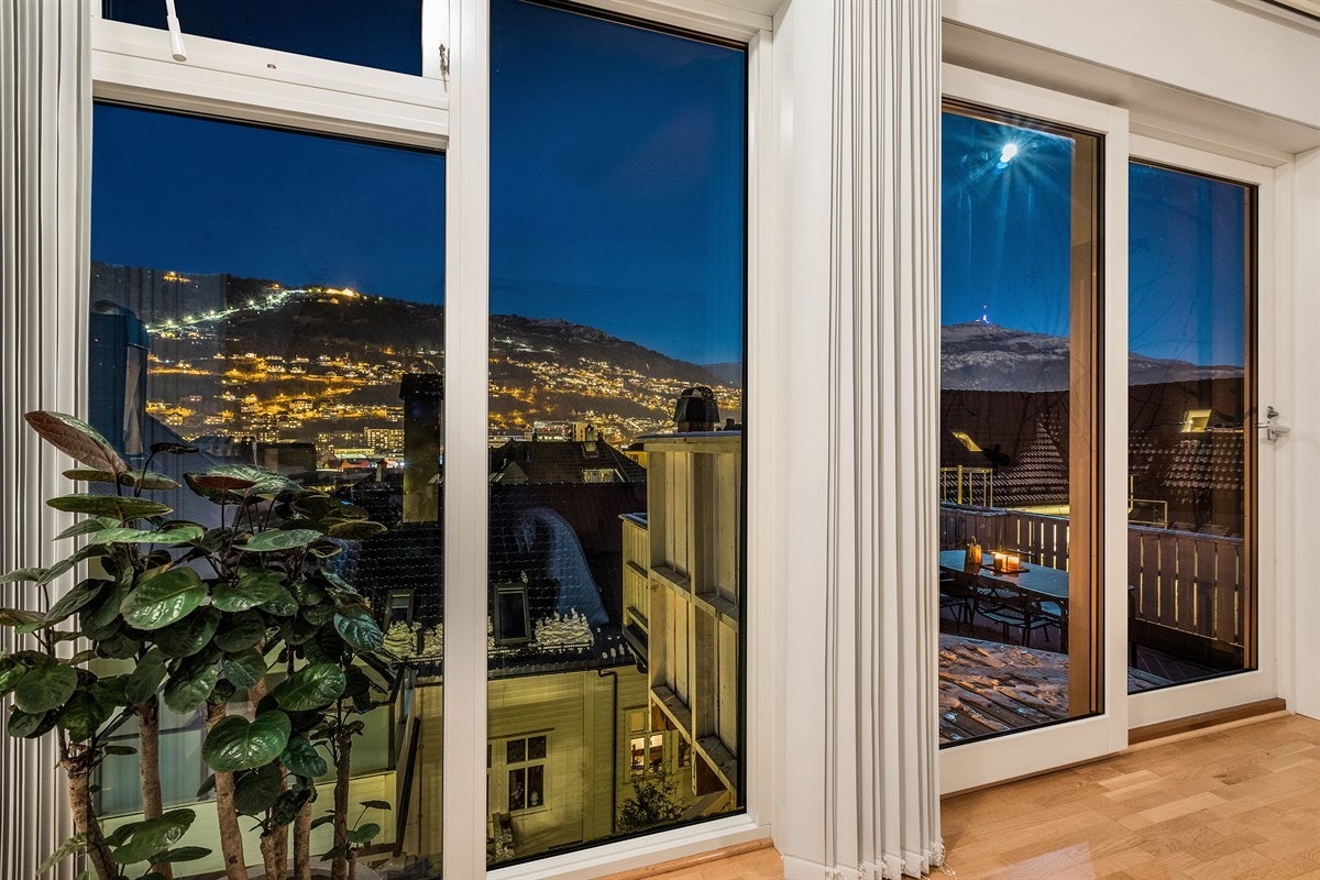 Tenk å legge seg nedpå og nyte denne utsikten som avslutning for kvelden Galleribilde