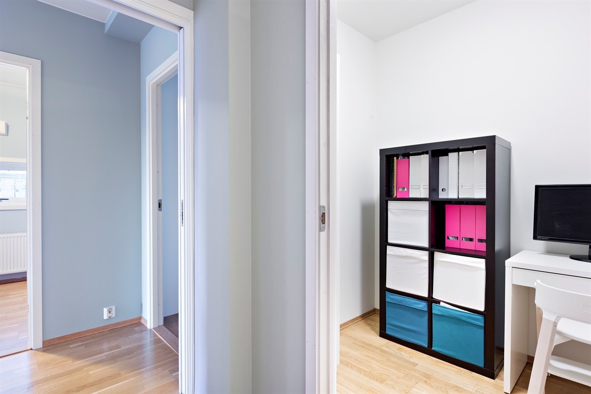 Her er det god plass til oppbevaring. Galleribilde