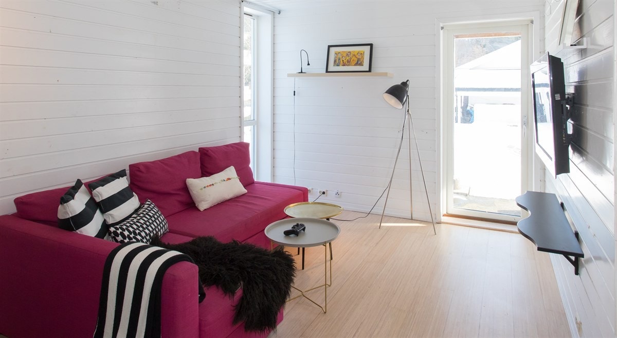 Stue i 1. etg. Er også egnet til trimrom eller ekstra soverom! Galleribilde