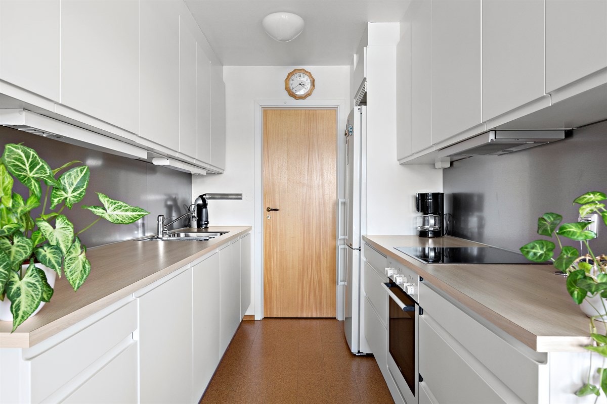 Stilrent kjøkken som ble pusset opp i 2008. Galleribilde