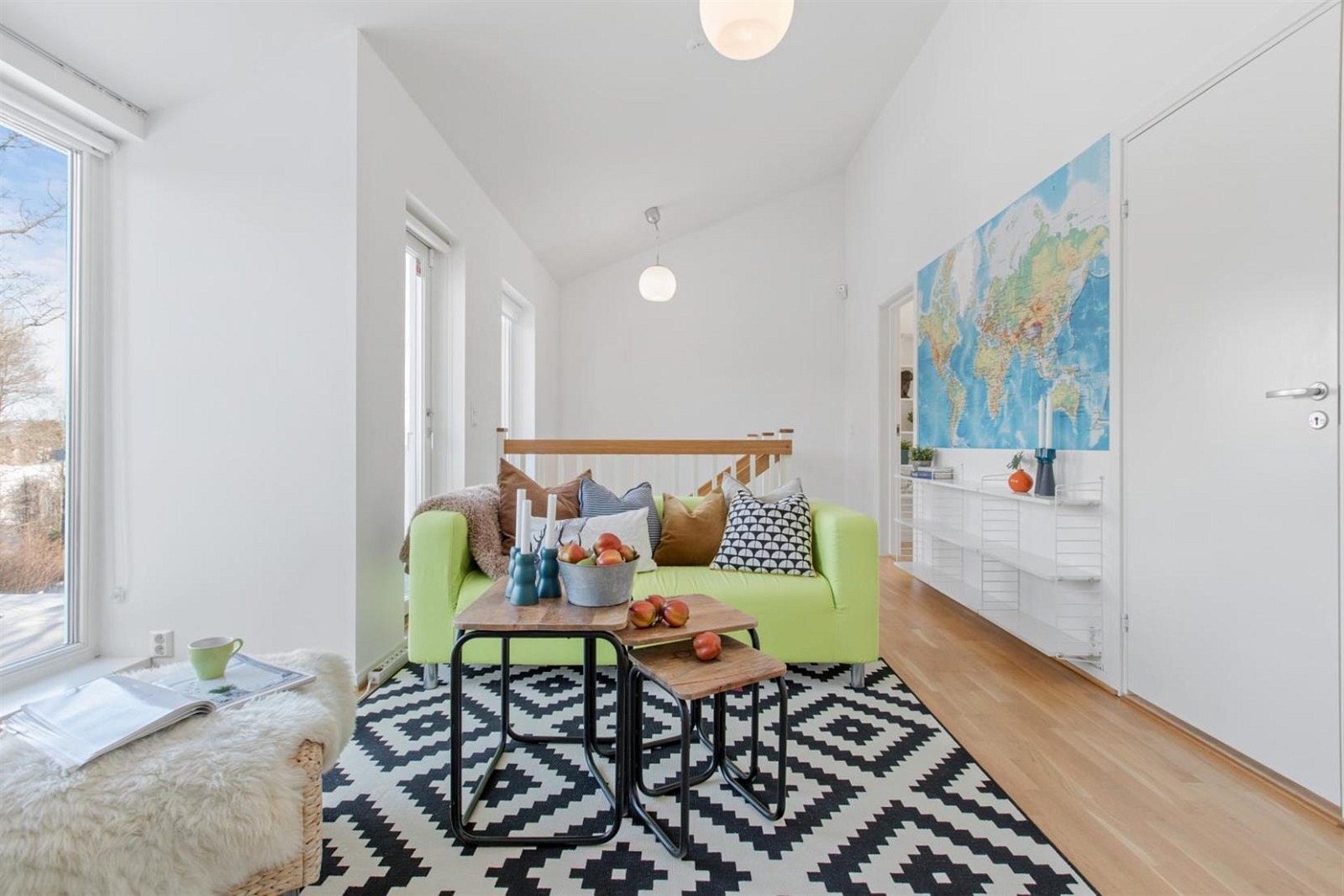 For en familie er to stuer veldig praktisk å ha. Galleribilde