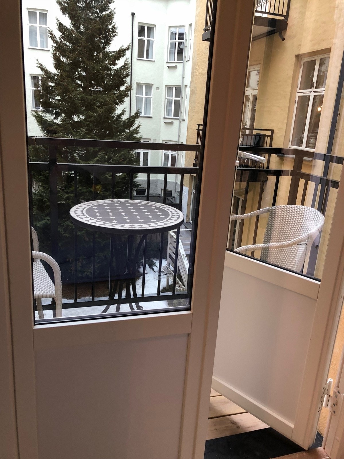 Soverom med balkong Galleribilde