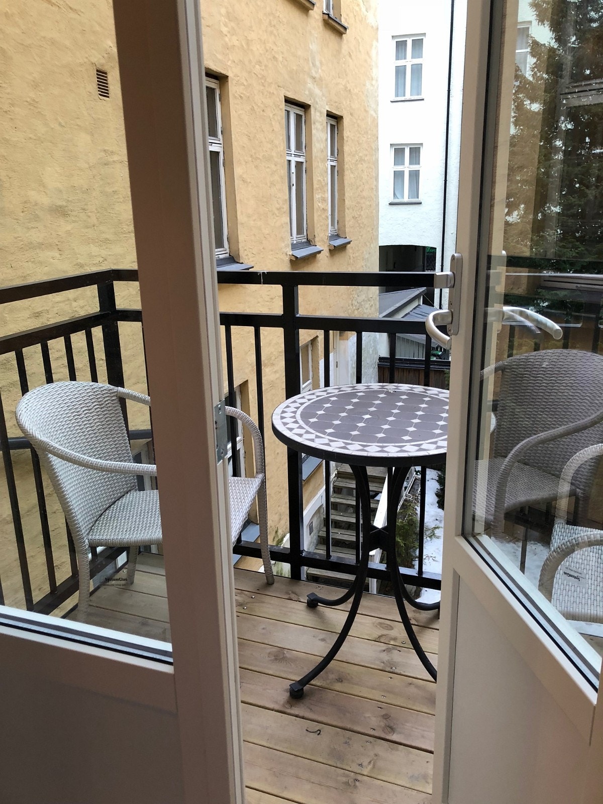 Soverom med balkong Galleribilde