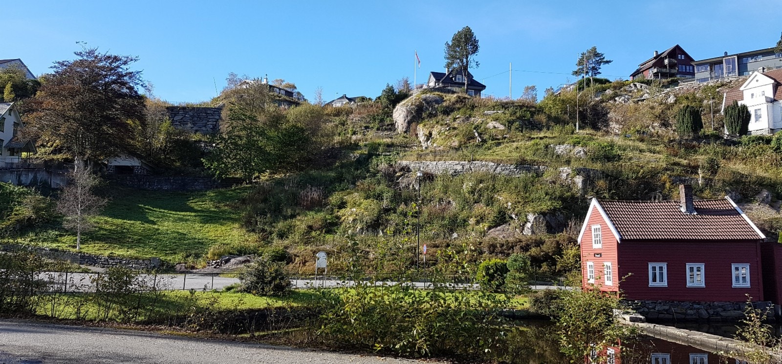 Søndre del av tomteområdet Galleribilde