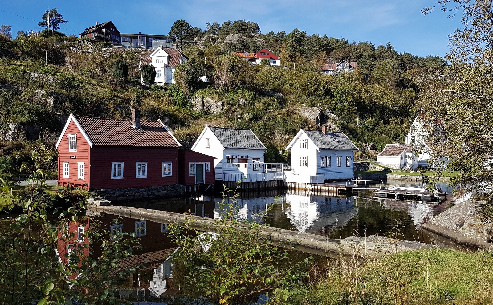 Småhusbebyggelsen i Strusshamn Galleribilde