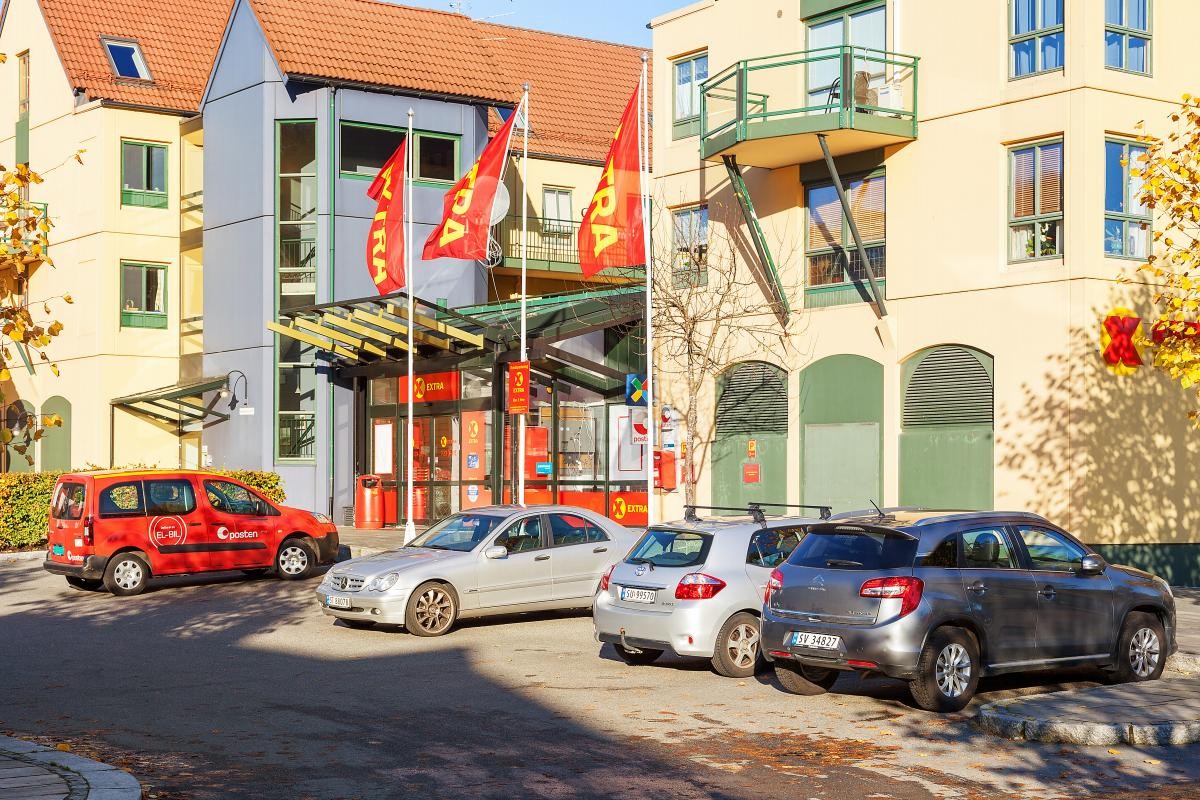 Butikk like ved prosjektet Galleribilde