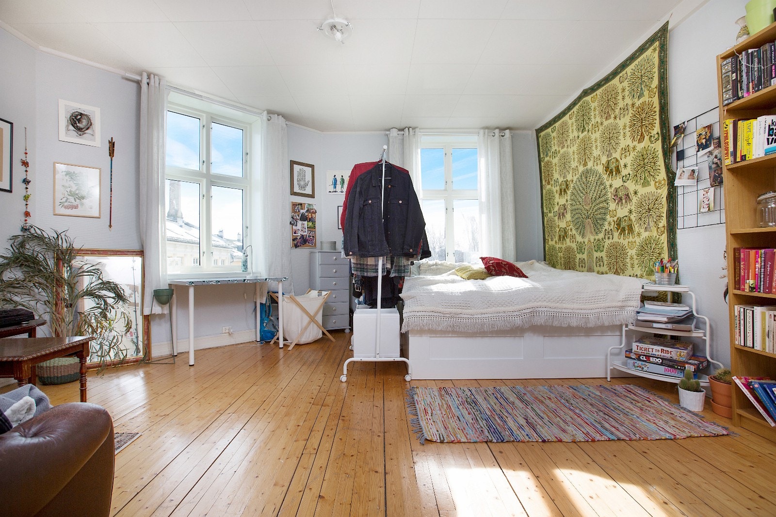 Et av rommene i leiligheten Galleribilde