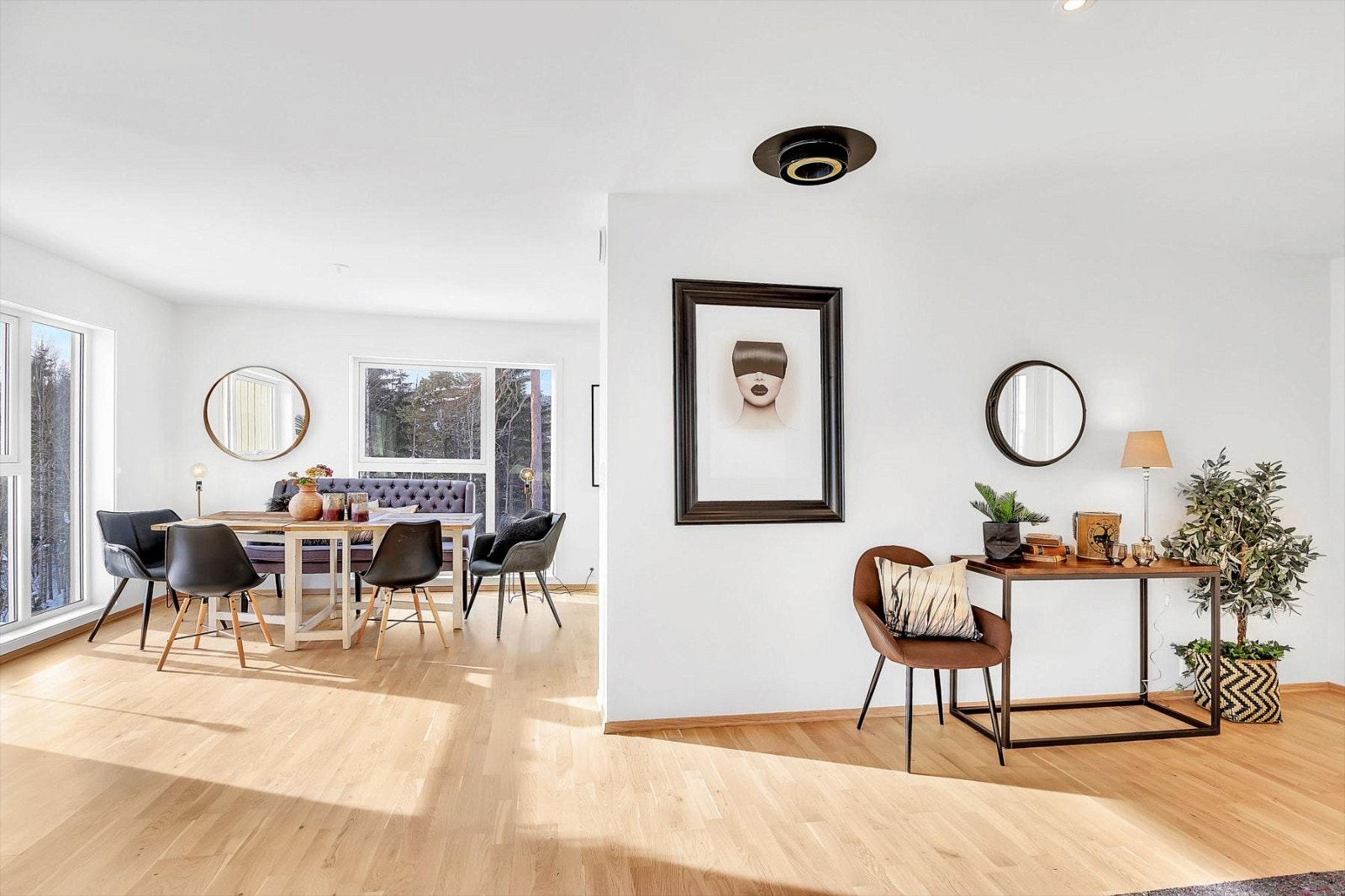 Mulighet for å sette inn peisovn Galleribilde