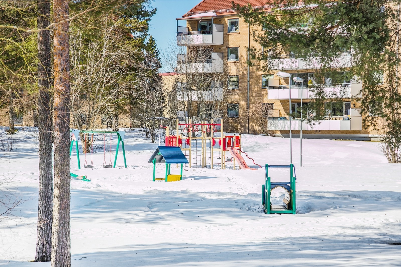 Hyggelig og barnevenlige uteområder Galleribilde