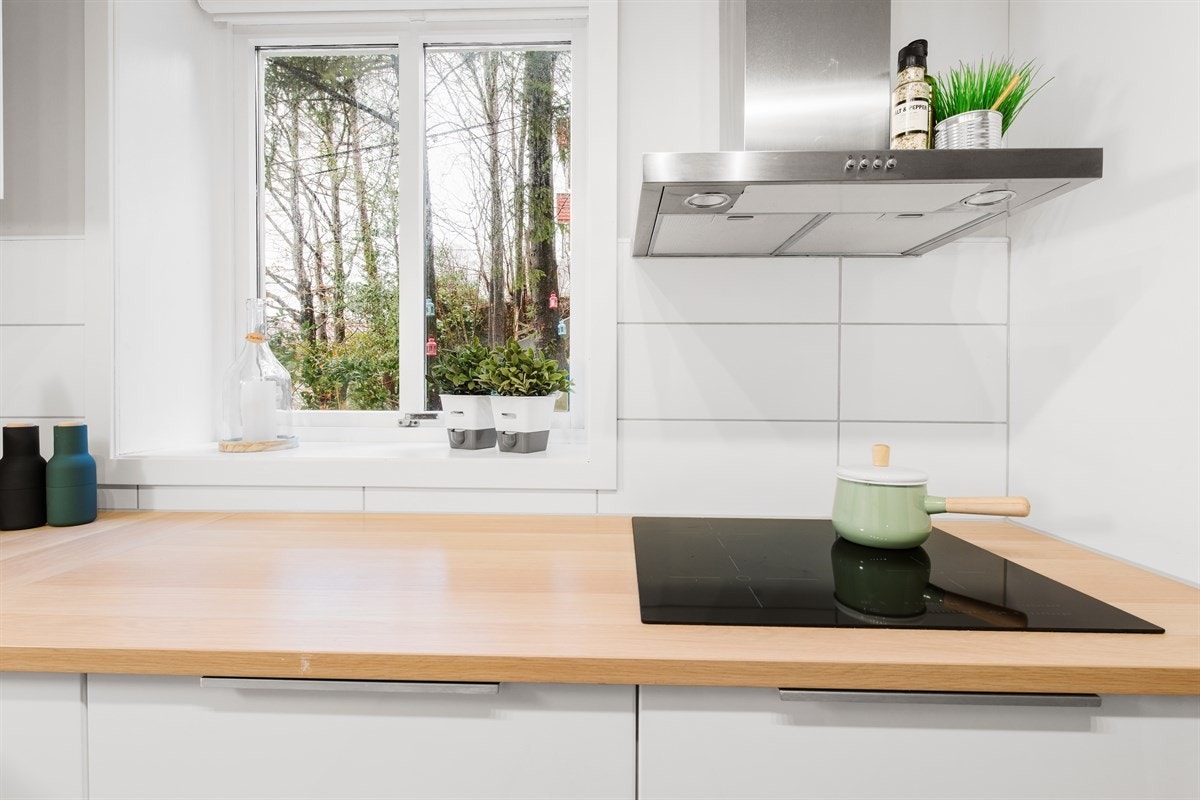 Godt lysinnslipp også på kjøkkenet Galleribilde