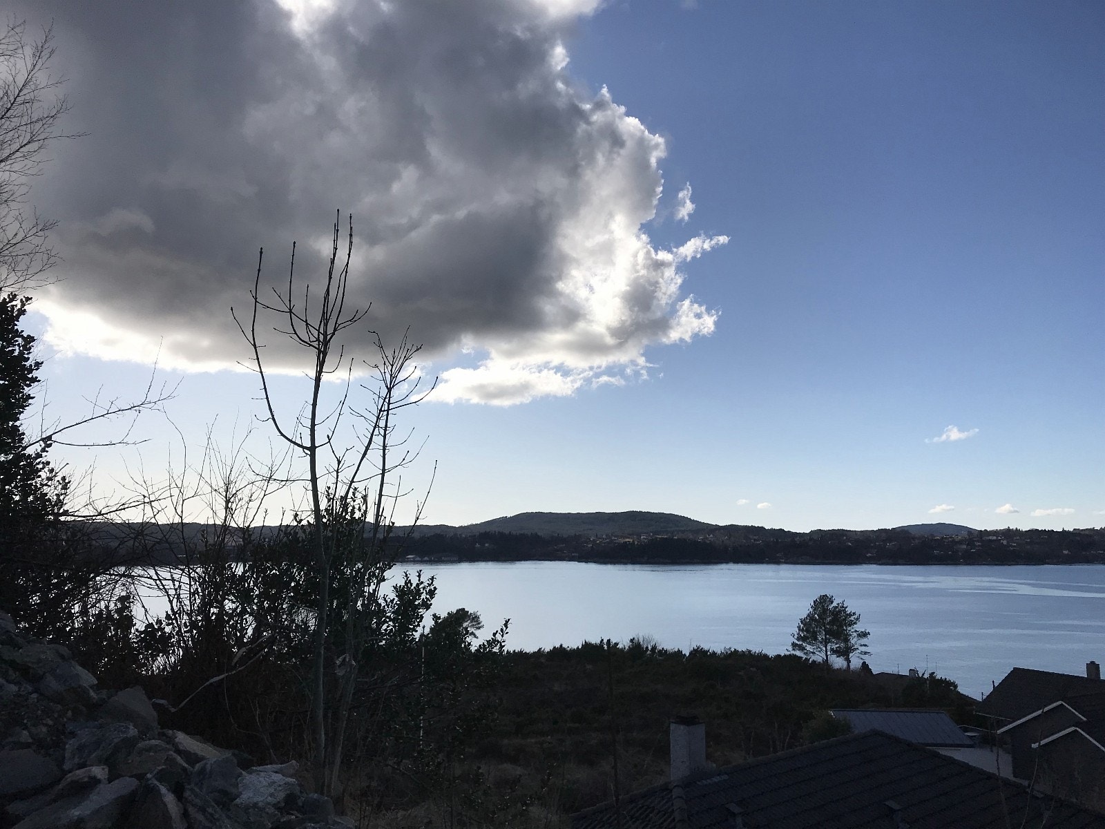 Nydelig utsikt fra stuen Galleribilde