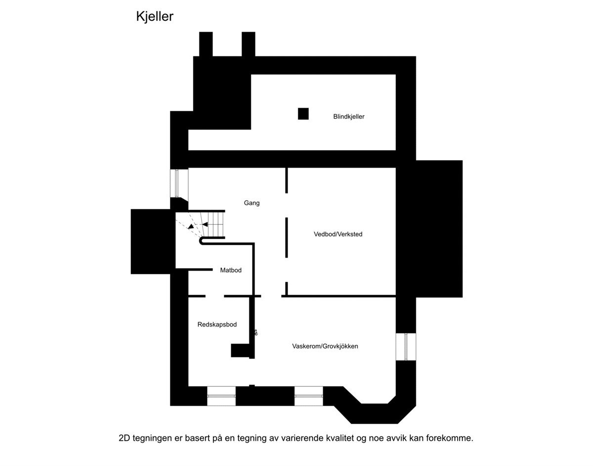 Plantegning 2D Galleribilde