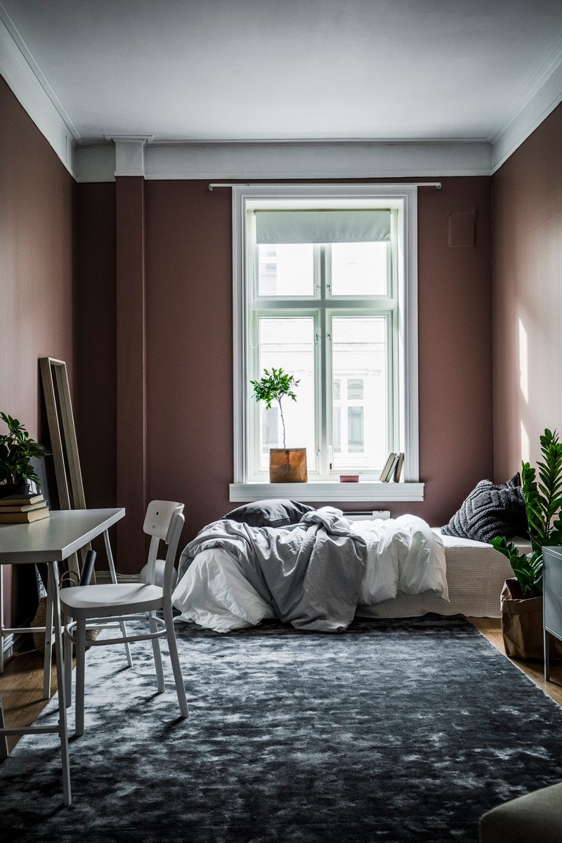 Det største soverommet har tidligere vært benyttet som stue. Galleribilde
