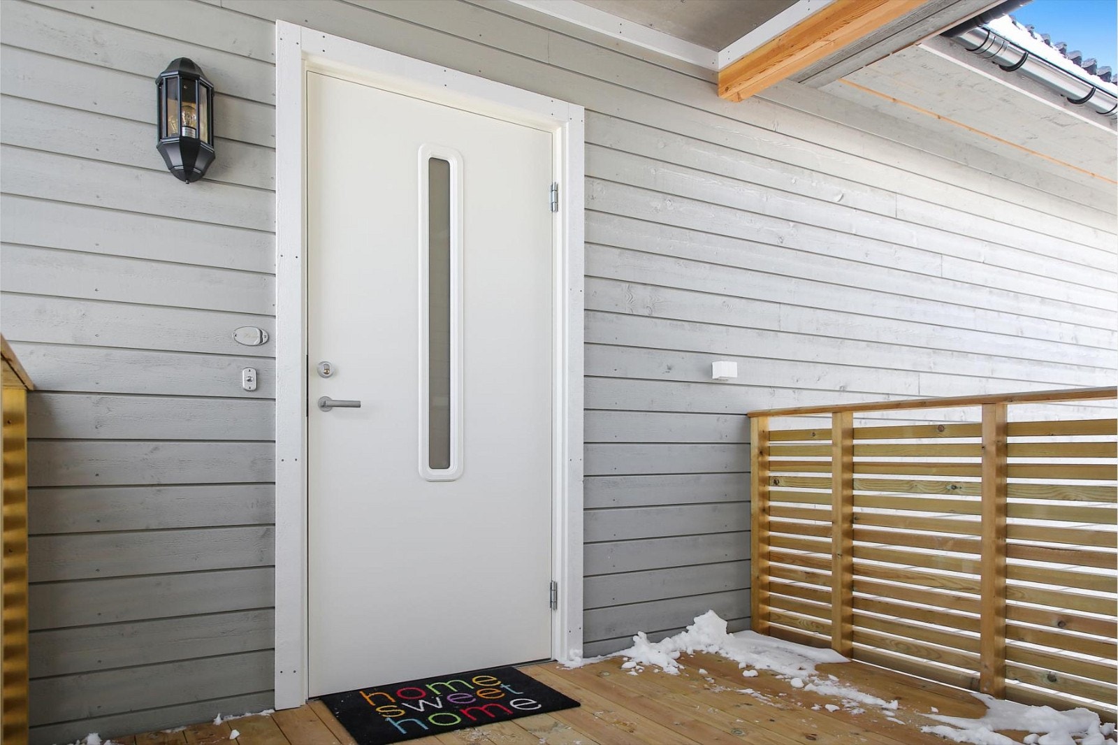 Overbygget inngangsparti Galleribilde