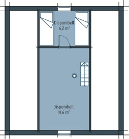 Plan loft Galleribilde