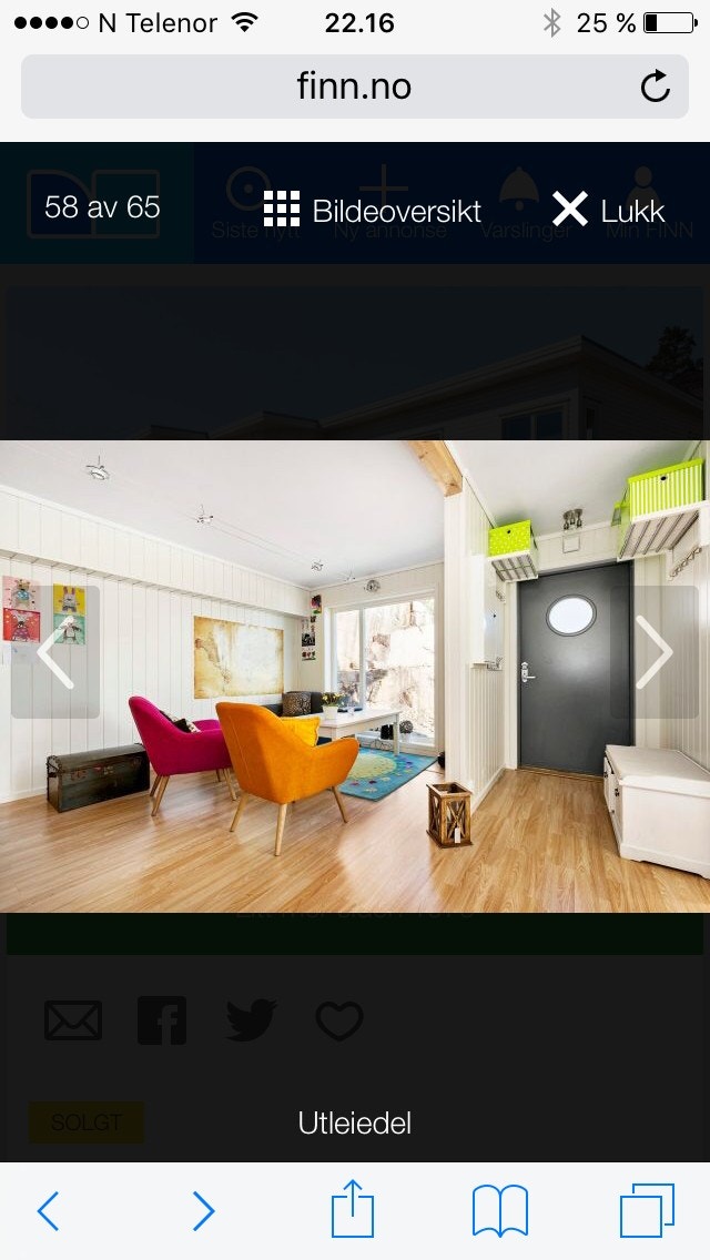 Gammel bilde før nytt gulv. Galleribilde