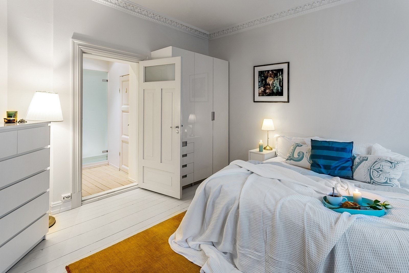 Soverom - god plass til garderobeskap Galleribilde