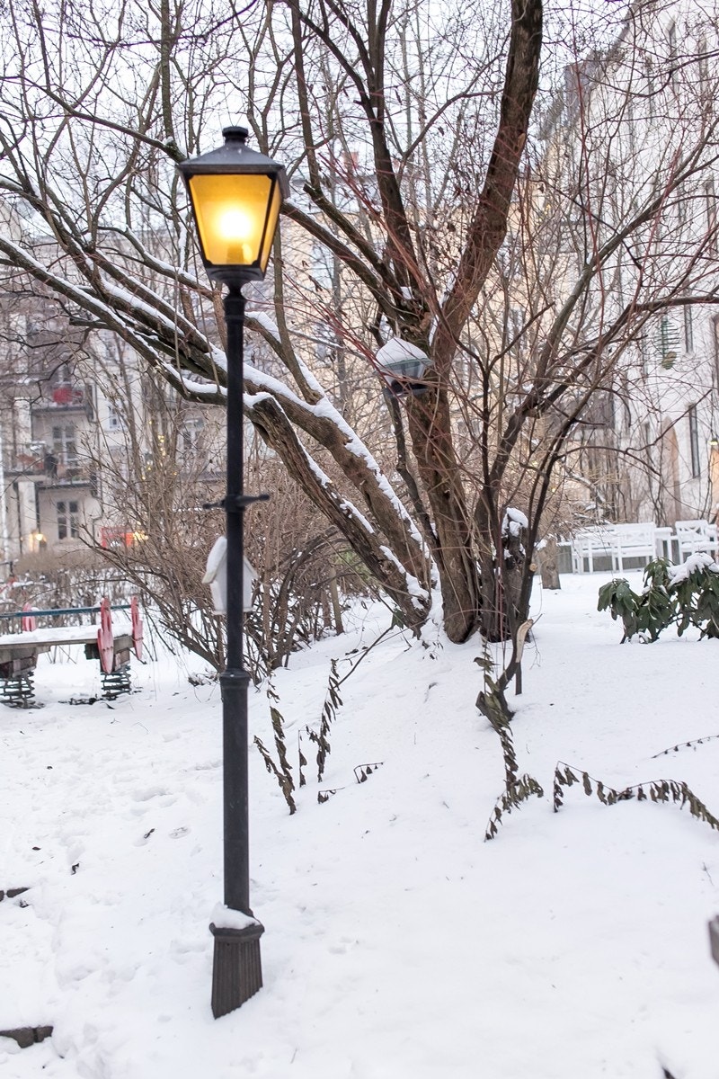 Bakgård Galleribilde