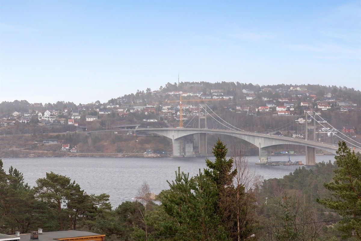 Utsikt fra leiligheten Galleribilde