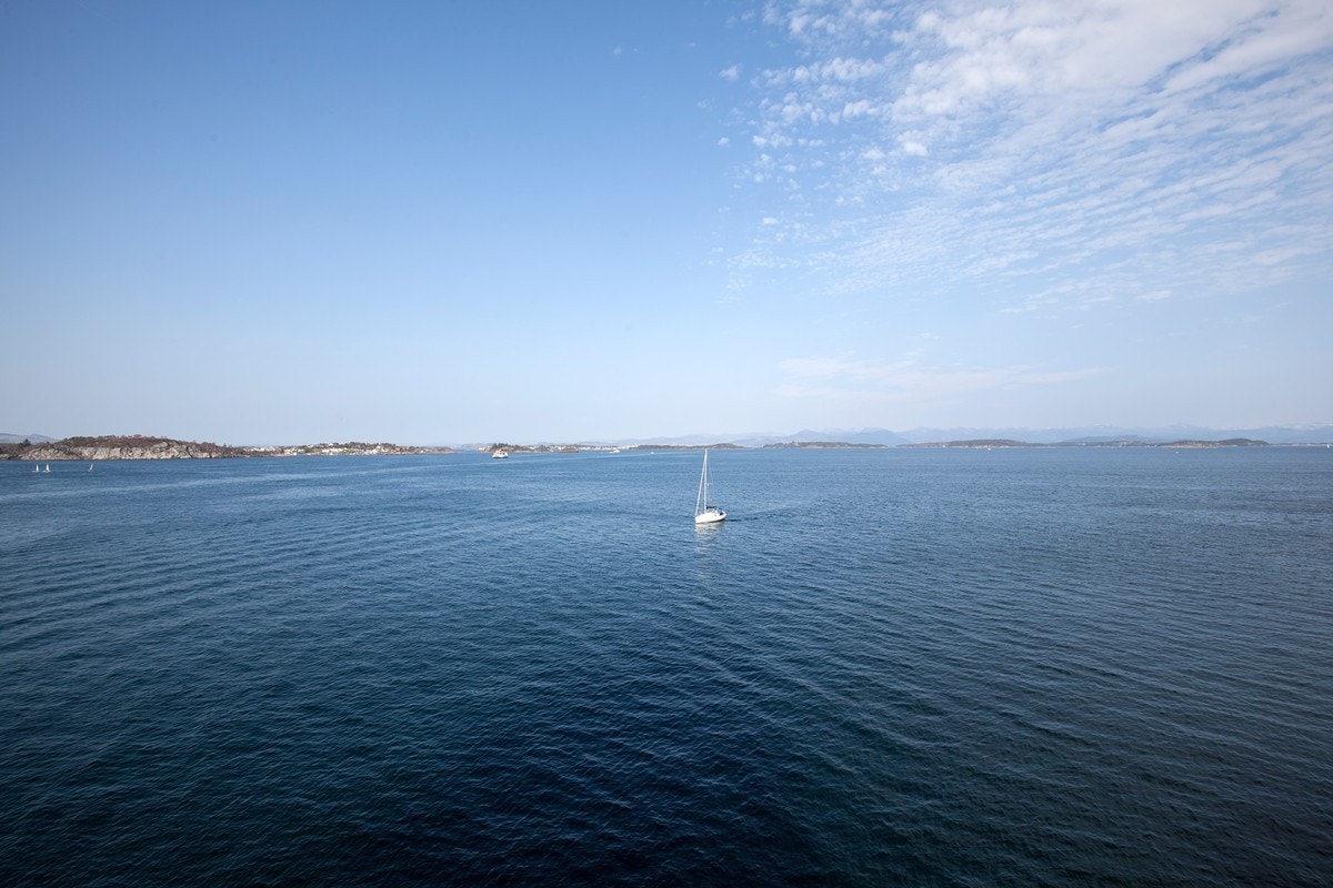 Nydelig sjøutsikt Galleribilde