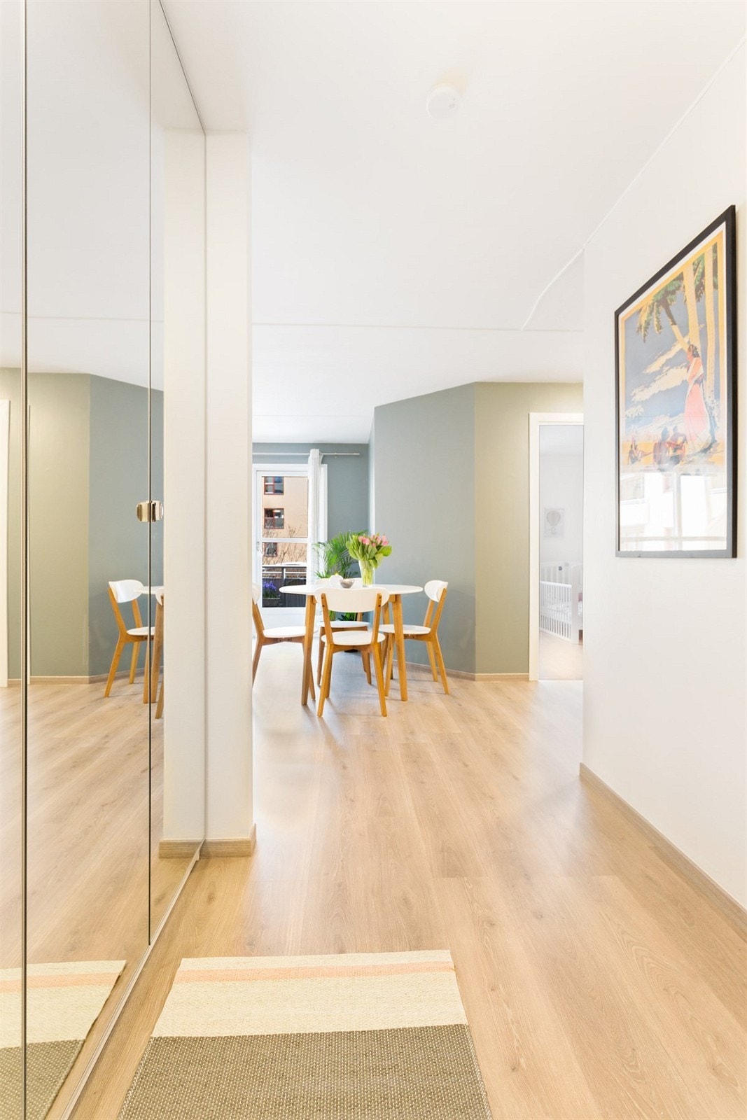 Hyggelig inngangsparti Galleribilde