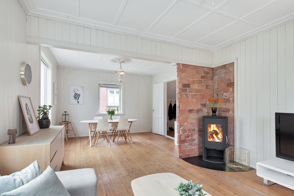 Stor og romslig stue Galleribilde