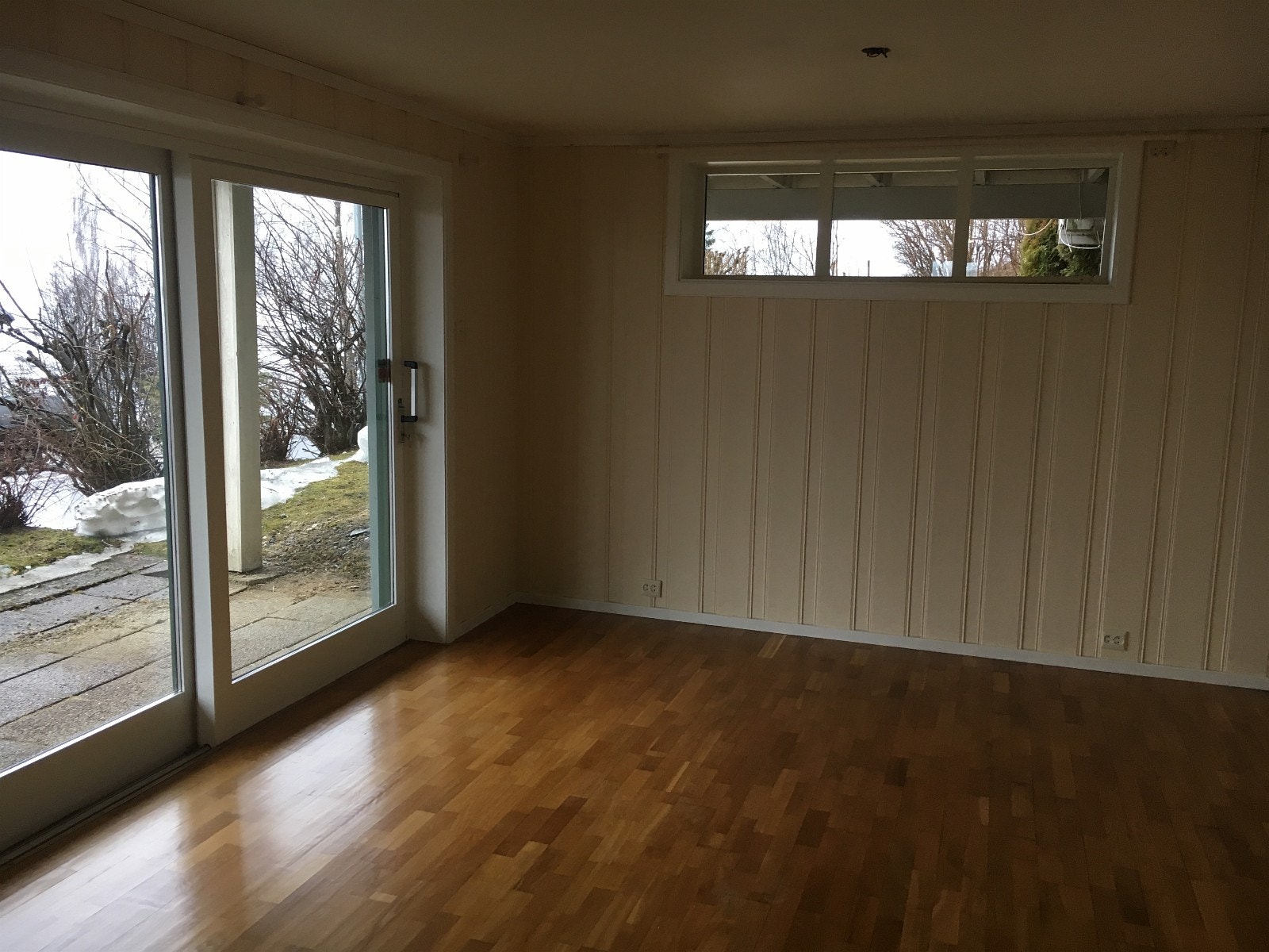 Stue mot terrassen Galleribilde