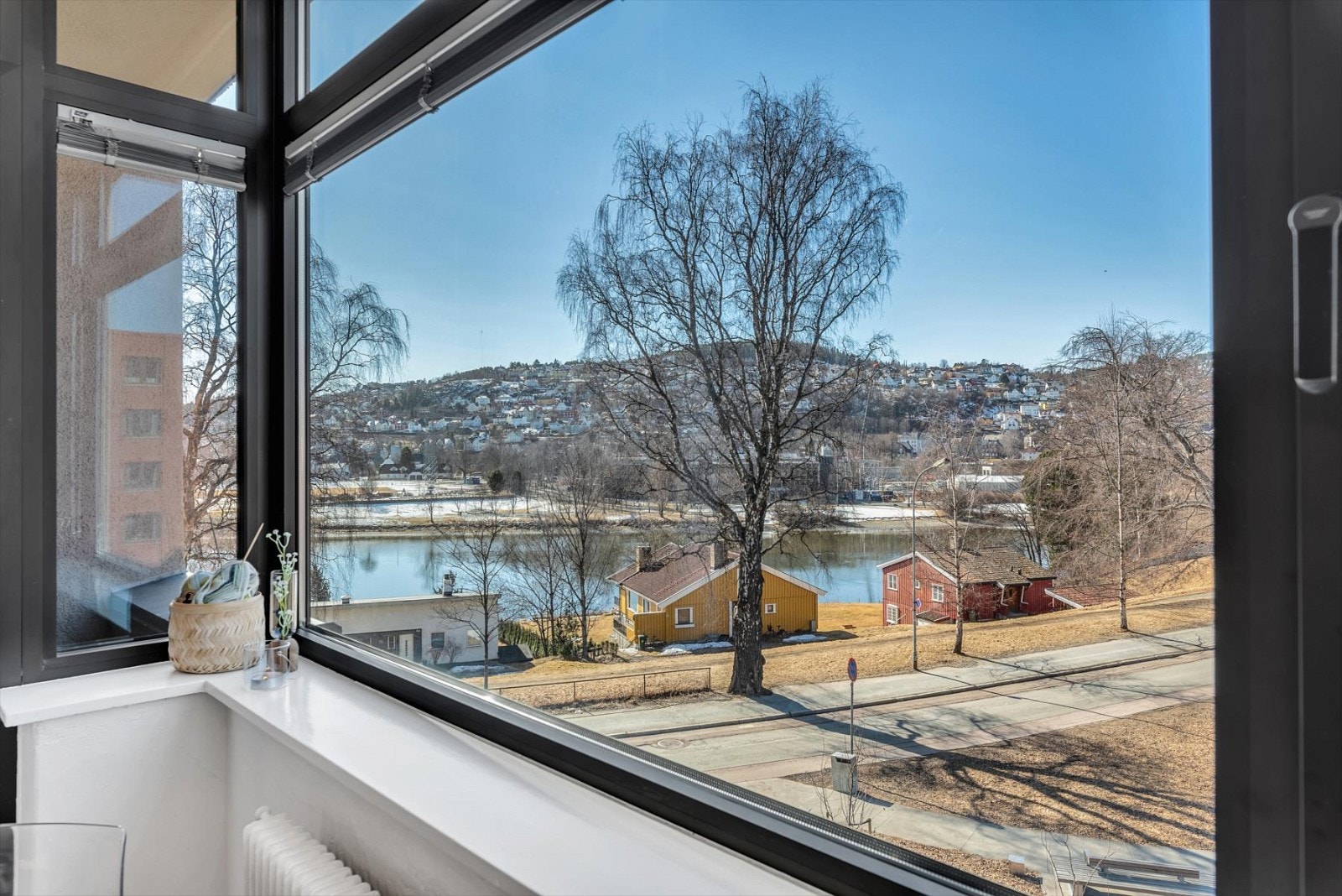 Herlig utsikt fra leiligheten. Galleribilde
