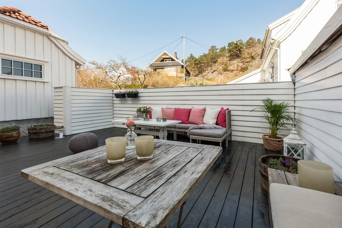 Her er det gode solfohold med sol til godt utpå kvelden. Galleribilde