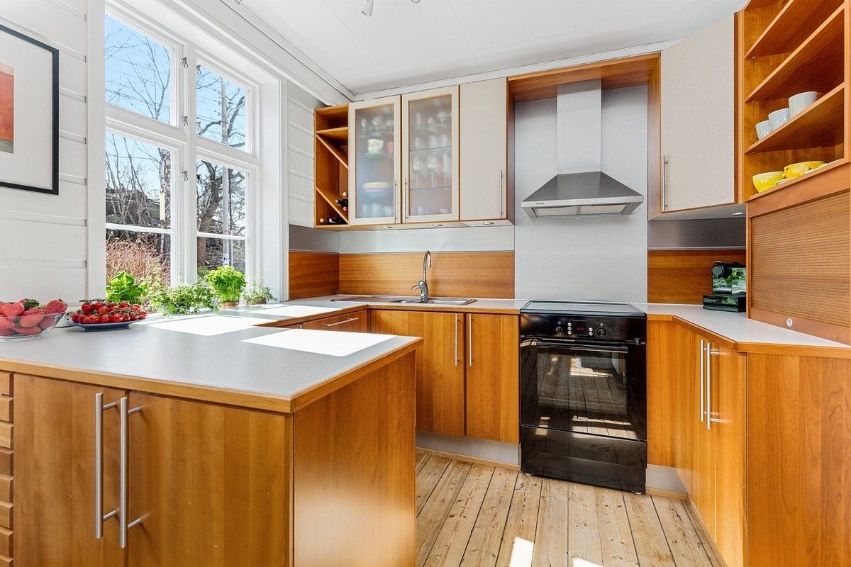 Oppvaskmaskinen følger med i handelen. Galleribilde