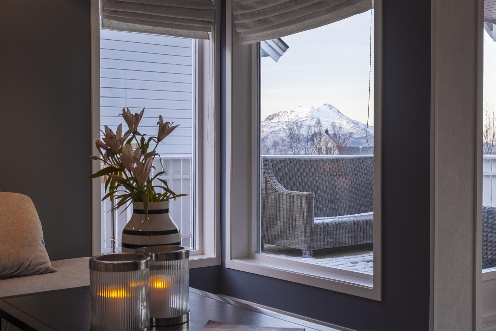 Alle stuene har eget TV-uttak Galleribilde