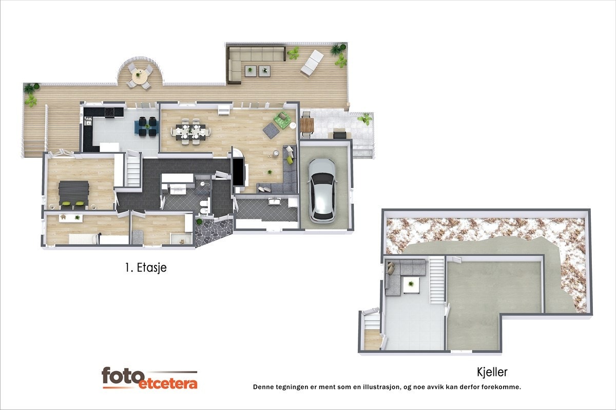 Plantegning Galleribilde