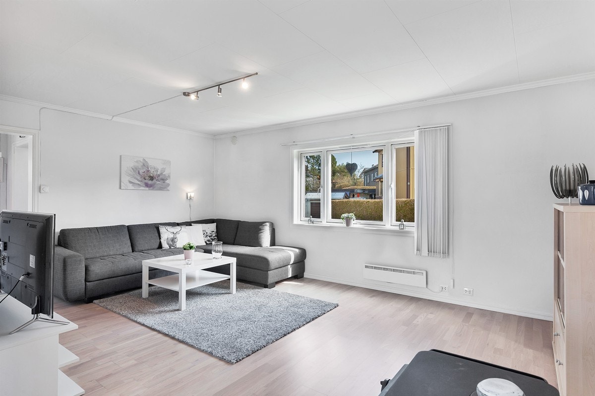 Lys og lekker stue Galleribilde