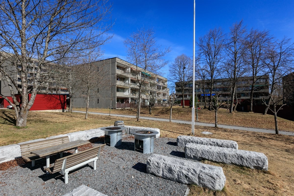 Veldrevet borettslag - Store grøntområder rett utenfor døren Galleribilde