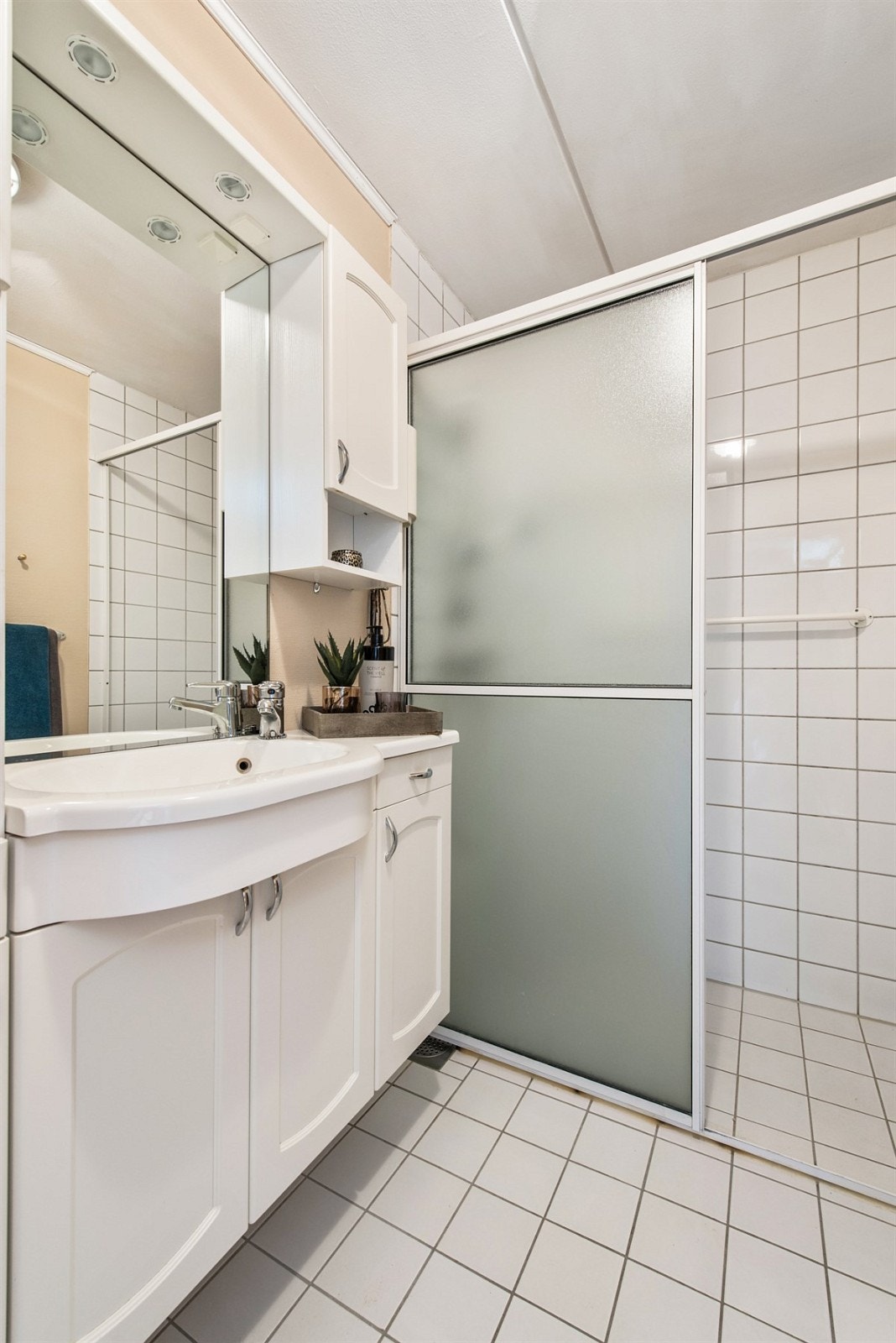 Bad med varmekabler. Galleribilde