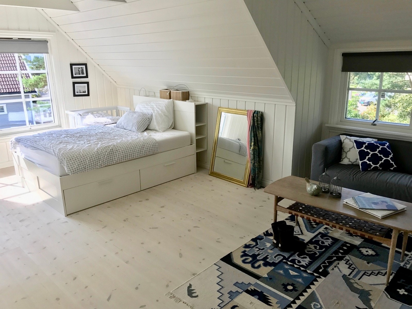 Soverom 1. Masse plass til å sette inn enkeltsenger/barneseng. Galleribilde