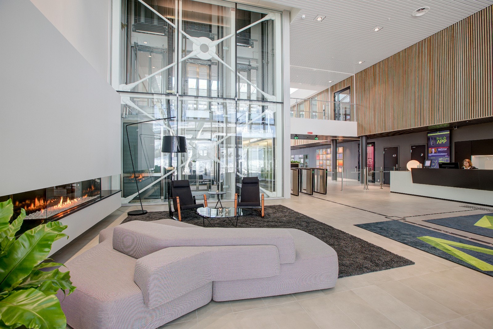 Innbydende fellesarealer Galleribilde