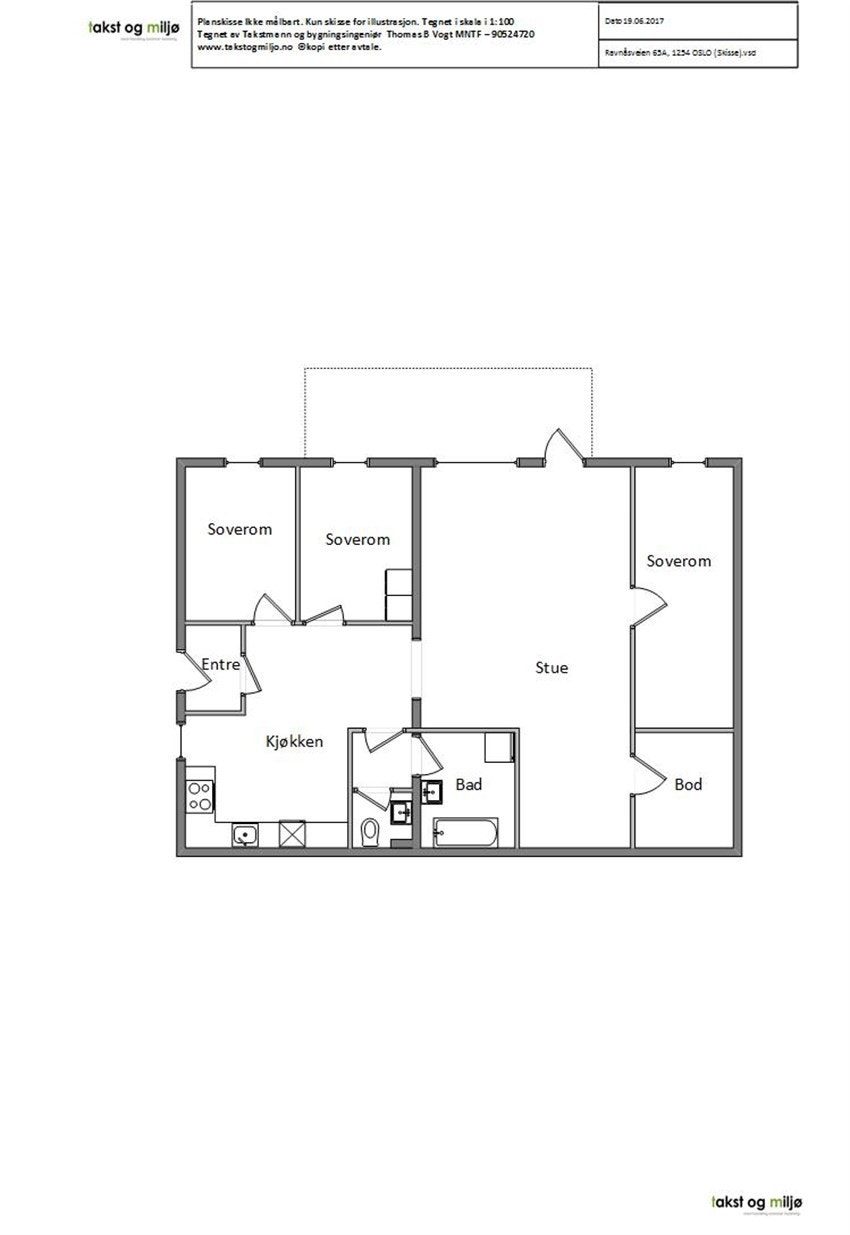 Plantegning. Galleribilde